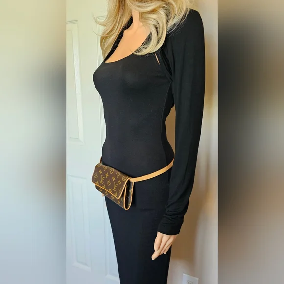 Authentic LOUIS VUITTON Pochette Twin PM Belt Waist Bum Bag - Picture 13 of 13